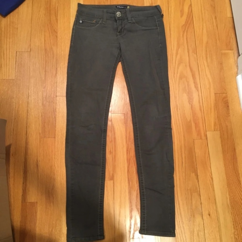 Gray Low Rise Jegging Jeans